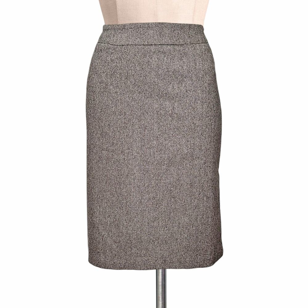 Y2K Vintage HENNES Collection Brown Tweed Skirt 10